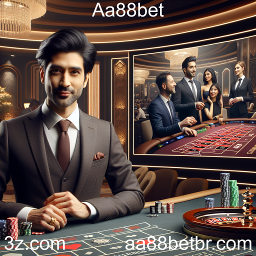Experimente a Emoção do Cassino Ao Vivo no Aa88bet
